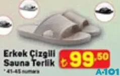 JUNO ERKEK ÇİZGİLİ SAUNA TERLİK JUNO ERKEK ÇİZGİLİ SAUNA TERLİK